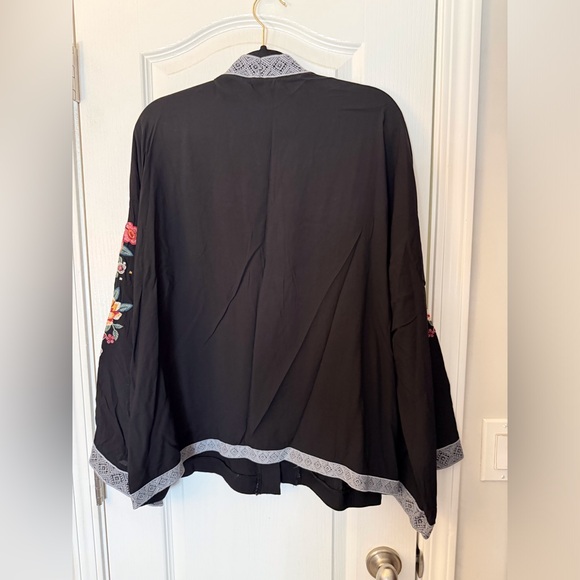 Savanna Jane Black Jacket Sz 1X - Picture 3 of 5
